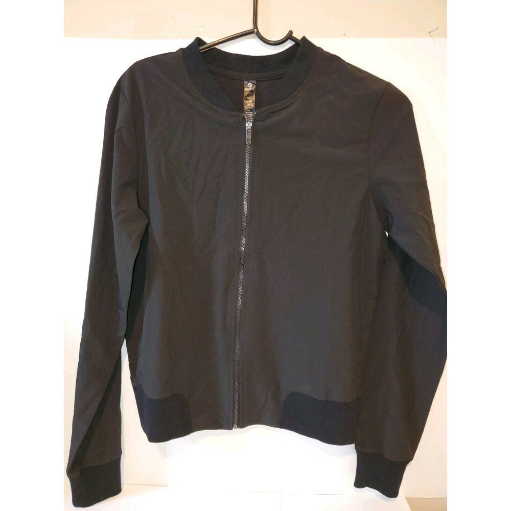 Women's 90 Degree by reflex, black jacket full zipper size M